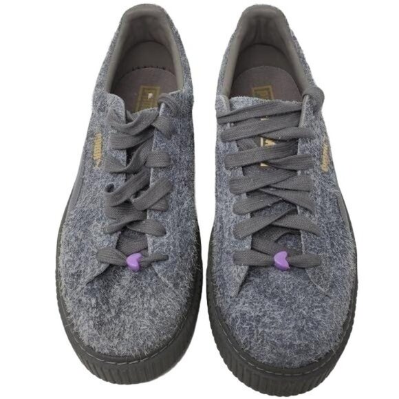 Puma  Gray Sneakers - Lace up - Sz 10 - Picture 1 of 8